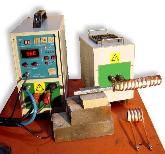 Grant Sarver Induction Forge unit