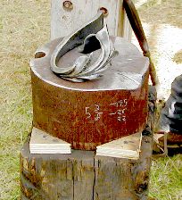 special anvil, photo by Bill Wojcik