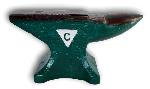 Columbian C logo anvil