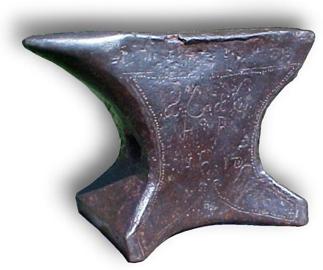 Old French anvil