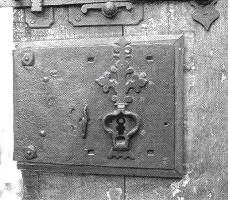 #6 Inner lock plate, Norwich Cathedral, Norfolk.