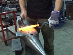 Hand hammer Techniques : Forging Square