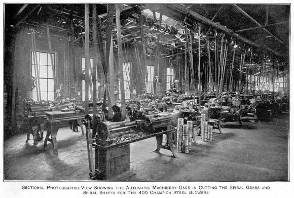 Sectional View of Champion Factory