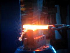 Forging hot steel - screen capture
