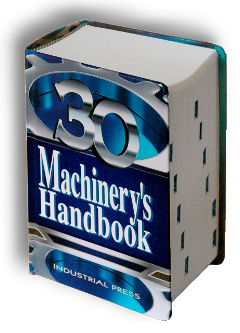 Cover 30th Edition Machinery's Handbook, photo (c) Jock Dempsey