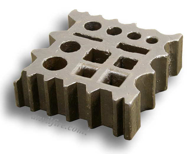 Square 16 Hole Industrial Swage Block