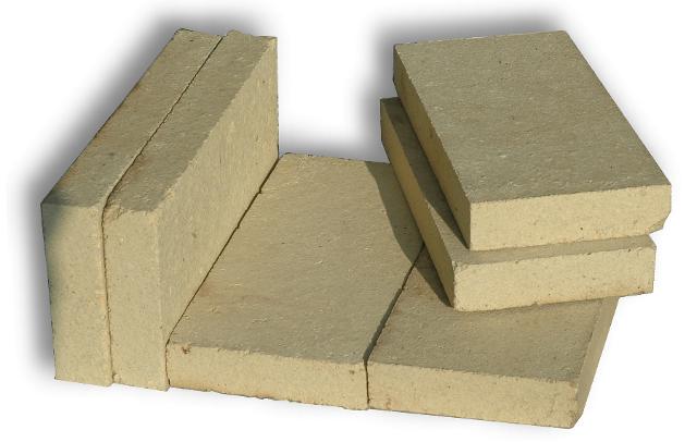 Split Refractory Bricks